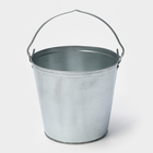 Ведро хозяйственное оцинкованное с ручкой, 9 л, d=26 см, h=23 см, ГОСТ - Фото 5