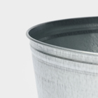 Ведро хозяйственное оцинкованное с ручкой, 9 л, d=26 см, h=23 см, ГОСТ - Фото 6