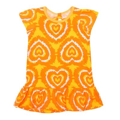 Платье для девочки, рост 110-116 см (5-6 лет), цвет жёлтый G427