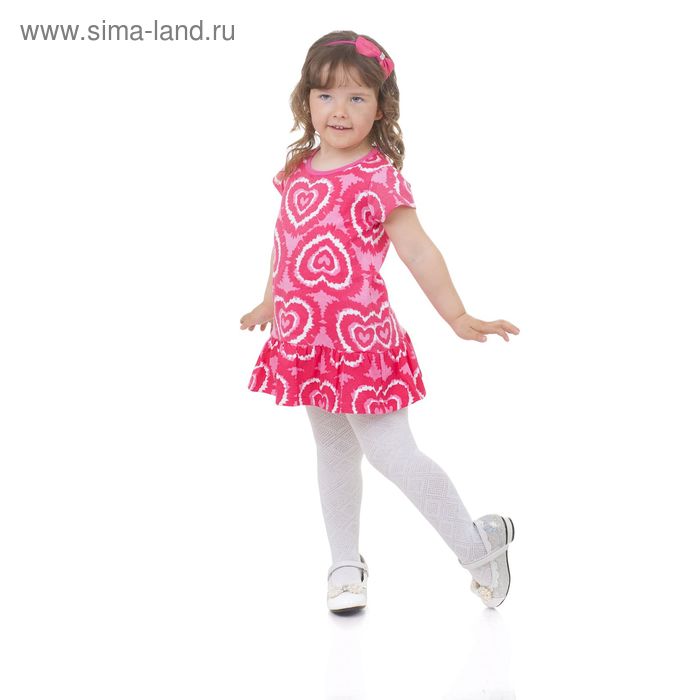 Платье для девочки, рост 104-110 (3-4 года), цвет розовый G427 - Фото 1