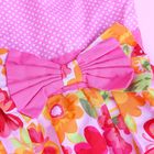 Платье нарядное для девочки "Герберы", рост 116-122 см (6 лет), цвет розовый - Фото 4