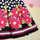 Платье для девочки "Малиновые цветы", рост 92-98 см (2 года), цвет чёрный - Фото 5