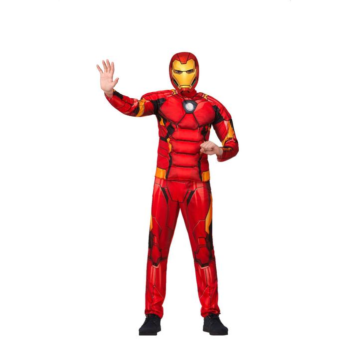 Детский карнавальный костюм «Железный человек», размер 28, рост 110 см - Фото 1