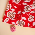 Платье нарядное для девочки "Розочка", рост 116-122 см (6 лет), цвет красный - Фото 5