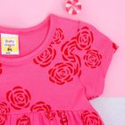 Платье для девочки, рост 104-110 см (3-4 года), цвет ярко-розовый G449 - Фото 4