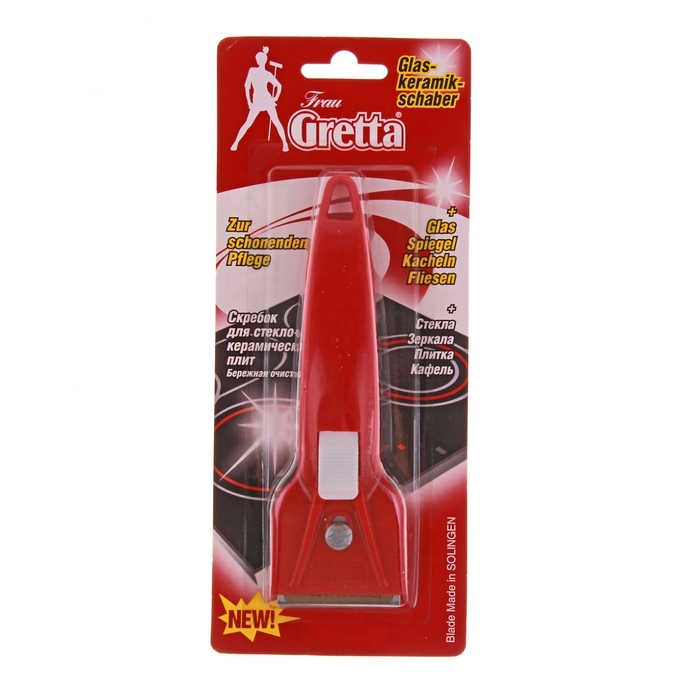 Скребок для стеклокерамических плит FRAU GRETTA 1 шт - Фото 1