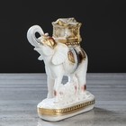 Сувенир "Слон" 27 см, бело-золотой - Фото 2