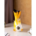 Ваза керамическая "Золотая рыбка", настольная, жёлтая, 35 см - Фото 2
