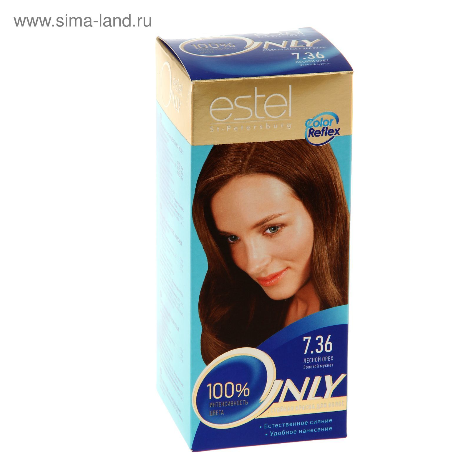 Краска-уход для волос Estel Celebrity тон лесной орех CL 7/7M 2 шт - купить с до