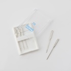 Иглы для бытовых швейных машин, для трикотажа, №70/10, 5 шт, NT - Фото 2