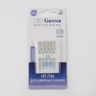 Иглы для бытовых швейных машин, для трикотажа, №70/10, 5 шт, NT - Фото 4