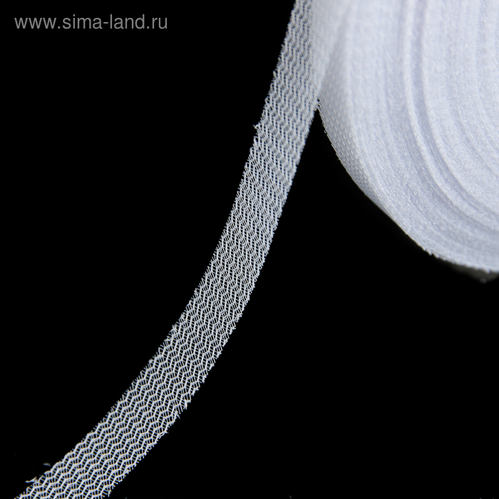 Лента для швов, 10 мм, 50 ± 1 м, цвет белый - Фото 1