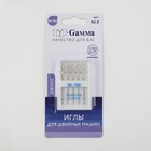 Иглы для бытовых швейных машин, для джинсовых тканей, №90-100, 5 шт, NJ-5 - Фото 4