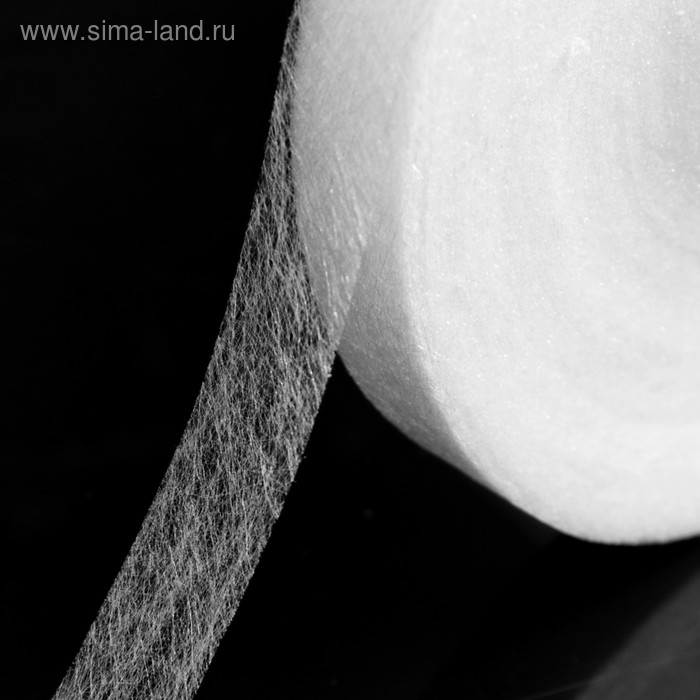 Паутинка клеевая, 15 мм, 100 м, цвет белый