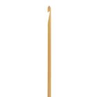 Крючок для вязания бамбуковый, d=3мм, 15см - Фото 2