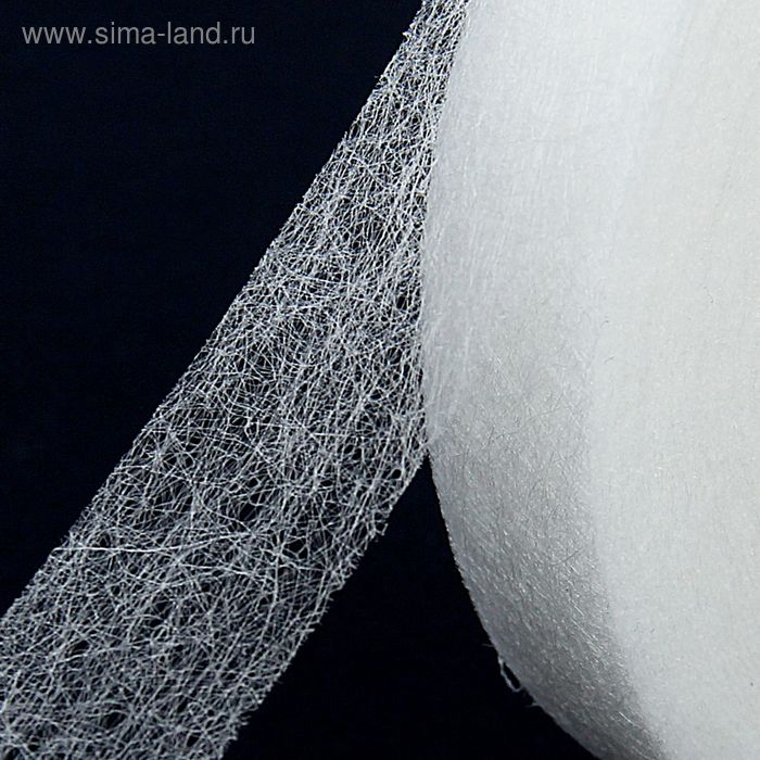 Паутинка клеевая, 20 мм, 100 ± 1м, цвет белый