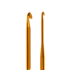 Крючок для вязания металлический, двухсторонний, d = 2 - 4 мм, 13 см - Фото 2