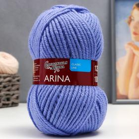 Пряжа Arina (АринаПШ) 50% шерсть, 50% акрил 123м/100гр (11331 гиацинт_NEW)