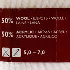Пряжа Arina (АринаПШ) 50% шерсть, 50% акрил 123м/100гр (964 ультрабелый) - Фото 2