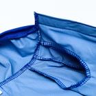 Куртка-ветровка для животных, светоотражающая, S (ДС 20-22, ОШ 26, ОГ 30-34 см), синяя - Фото 8