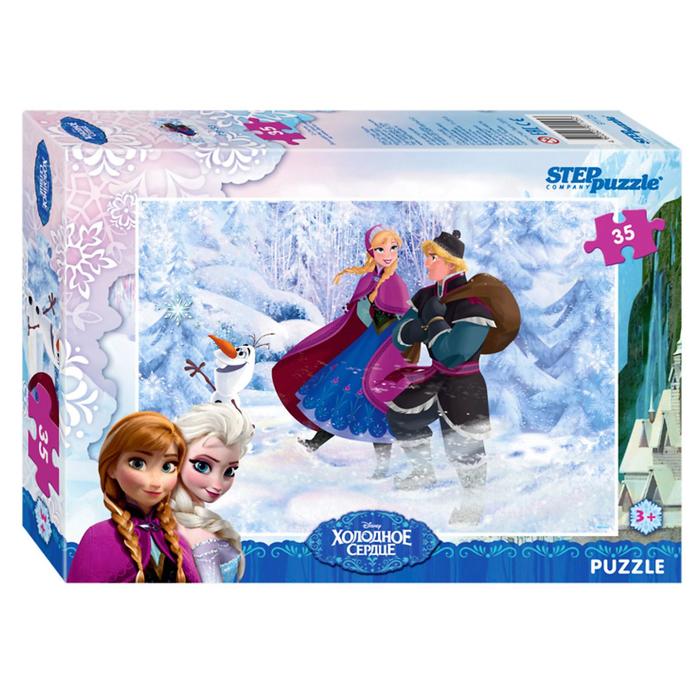 Пазлы «Холодное сердце», 35 элементов - Фото 1