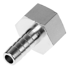 Штуцер General Fittings, 1/2" х 10 мм, внутренняя резьба, никелированная латунь - Фото 1