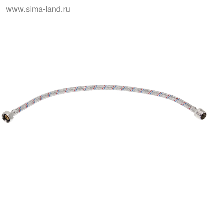 Подводка гибкая "Зип-флекс", гайка-штуцер, 80 см - Фото 1