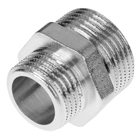 Переxодник General Fittings, 1/2" x 3/4", никелированная латунь - Фото 1