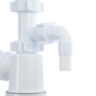 Сифон для раковины "АНИ Пласт" C1300, 1 1/4" х 40 мм с отводом стиральной машины 1188311