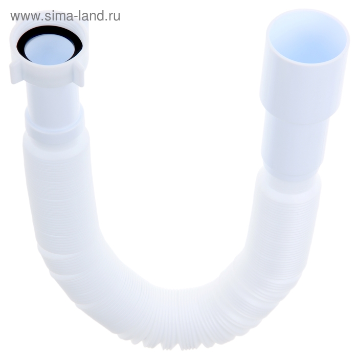 Гофросифон "АНИ Пласт" K216, 1 1/4" х 40/50 мм, удлинённый, без выпуска, L= 541-1371 мм - Фото 1