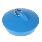Пробка для ванны "АНИ Пласт" M300, 1 1/2", d=45 мм, голубая - Фото 1