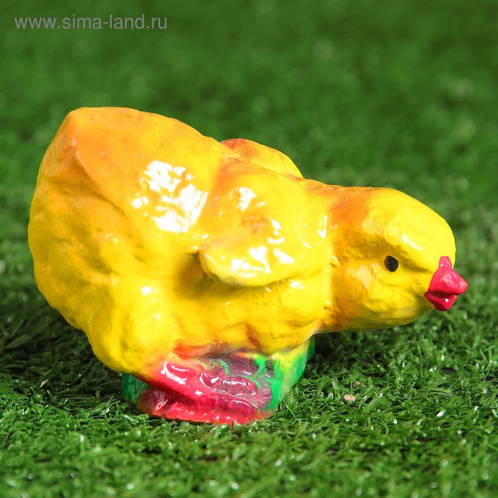 Садовая фигура "Цыплята" 5*4*15 шт - Фото 1