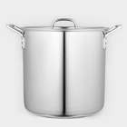 Кастрюля Катунь «Общепит», 17 л, d=30 см, нержавеющая сталь - Фото 2