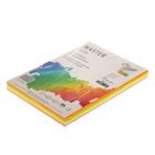 Бумага цветная А4 Mix Neon, 200 листов, 4 цвета по 50 листов, 80г/м2 - Фото 1