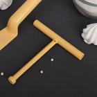 Набор кулинарный, 2 предмета: лопатка для блинов 32 см, распределитель теста 13 см - Фото 2