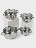 Набор кастрюль Катунь«Гретта», 4 предмета: 1.6 л, 2.2 л, 3.2 л, 4.2 л, капсульное дно, индукция, нержавеющая сталь - Фото 2