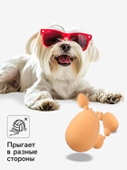 Игрушка для собак «Прыгающее яйцо», 5.5 см - Фото 2