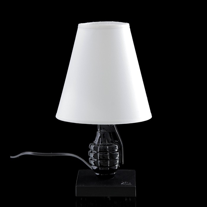 Лампа настольная "Граната" черно-белая(микс) 22 × 30 × 22 см - Фото 1