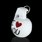 Держатель для карточек и фото «Лимонка. I love you», 9×12×8 см, белый - Фото 2