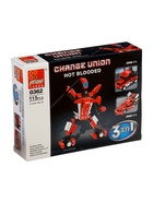 Конструктор «Робот», 106 деталей, 3 варианта сборки, МИКС - Фото 4