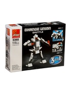 Конструктор «Робот», 106 деталей, 3 варианта сборки, МИКС - Фото 9