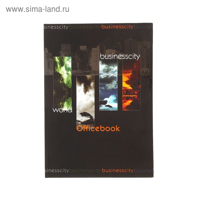 Книга учёта А4, 96 листов, в клетку, офсет №1, белизна 90%, твёрдая обложка, ламинация - Фото 1