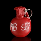 Держатель для карточек и фото "Лимонка. Sex-bomb" красный, 8 × 12 × 9 см - Фото 1