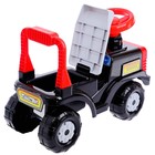 Машинка детская «Трактор», цвет чёрный - Фото 4