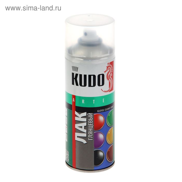 Лак глянцевый ,акриловый универсальный Kudo 0,52л - Фото 1