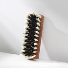 Щётка для одежды, 12.5×4 см, 80 пучков, искусственная щетина - Фото 1