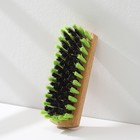 Щётка для одежды, 12.5×4 см, 80 пучков, искусственная щетина - Фото 2