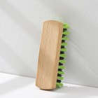 Щётка для одежды, 12.5×4 см, 80 пучков, искусственная щетина - Фото 3