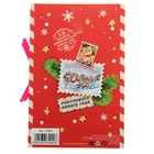 Арома-саше открытка "Подарок от Дедушки Мороза" с гипсовыми колокольчиками - Фото 3