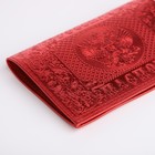 Обложка для паспорта, цвет красный - фото 8258911